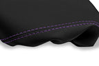 Armrest Cover for Ford Edge (2011–2020) Leather with Purple Stitch