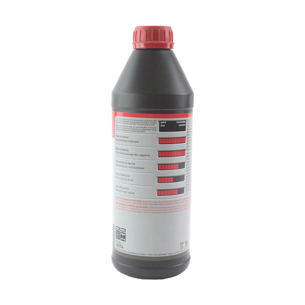 Set of 5 Liqui Moly Top Tec MTF 5300 70W-75W Gear Oil for (5L)