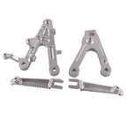Front Rider's Footpegs Footrest Bracket for Yamaha YZF R6 (2003–2005), R6S (2006–2010)