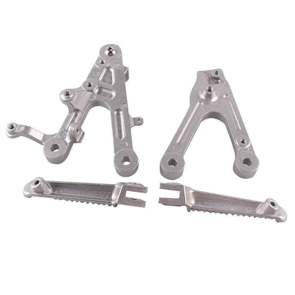 Front Rider's Footpegs Footrest Bracket for Yamaha YZF R6 (2003–2005), R6S (2006–2010)