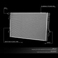Full Aluminum Radiator for Audi A3 Q3 S3 TT VW GTI Golf Jetta (2015–2022) DPI 13529
