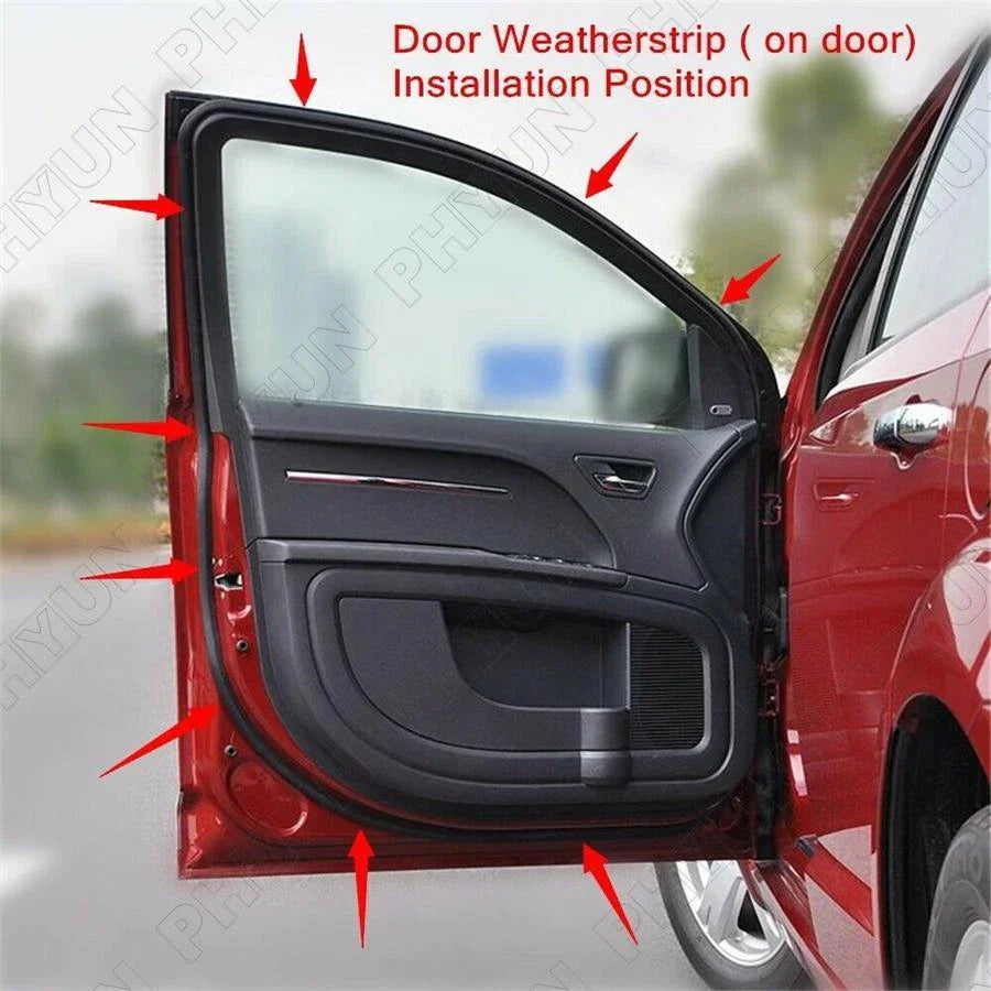 Front Left Door Weatherstrip Seal for Honda Accord (2003-2007)
