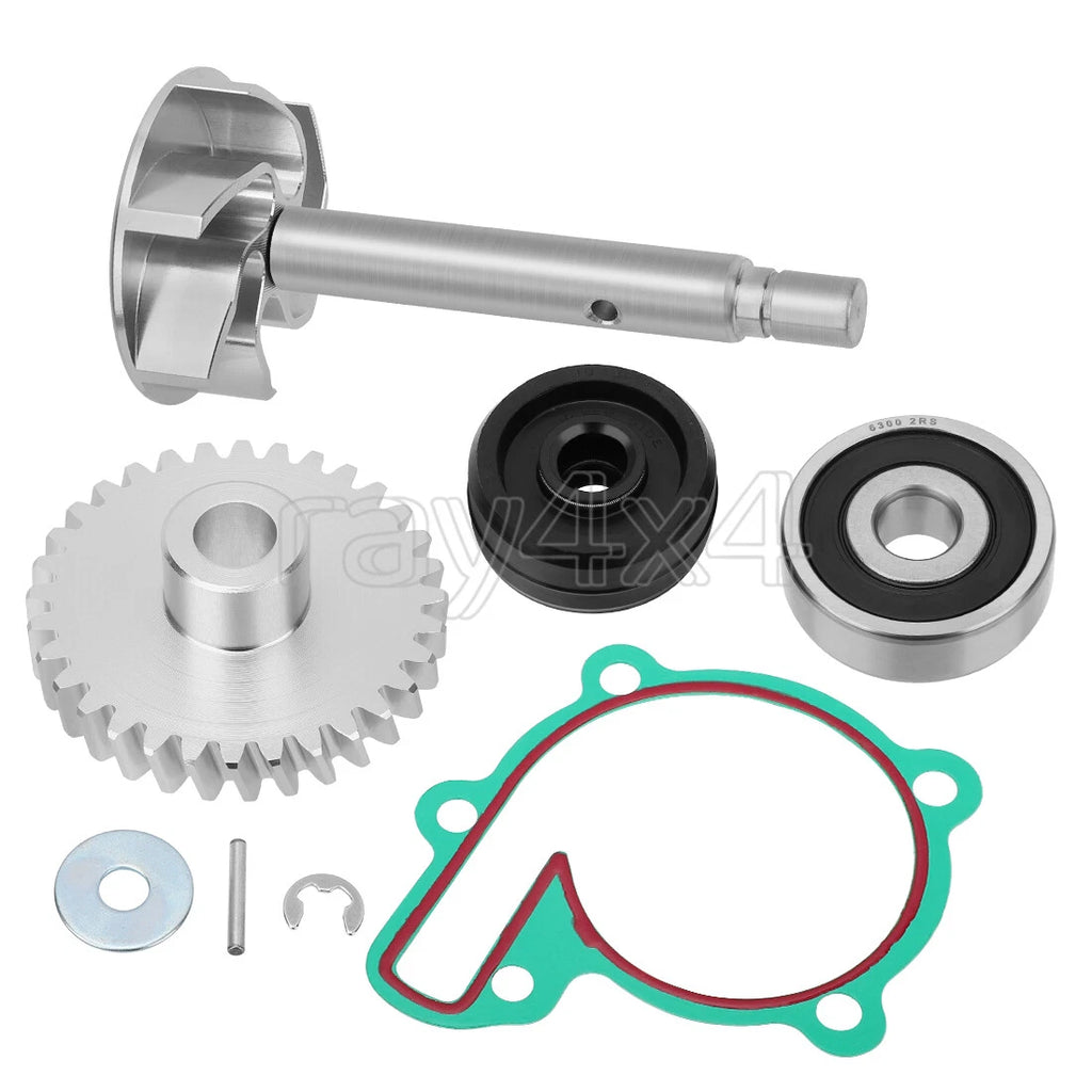 Water Pump Seal Gear Impeller Rebuild Kit for Yamaha YFZ350 Banshee (1987–2006)