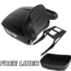 Trunk Backrest Pad for Harley Fat Boy FLST (2008–2016) Black