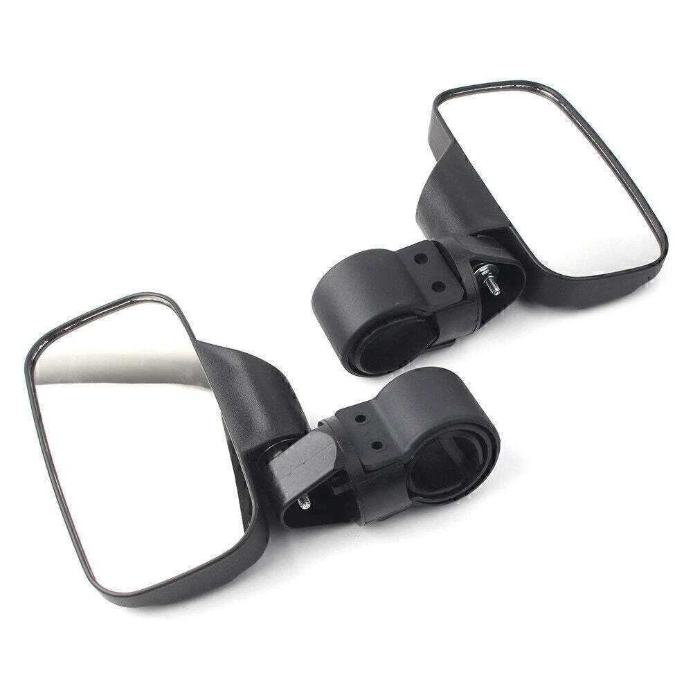 Rear View Side Mirrors for Polaris RZR, Yamaha UTV, ATV (1.75" 2")