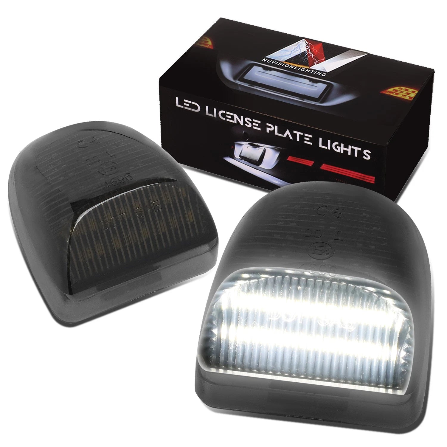 LED License Plate Lights for Chevrolet Silverado/Sierra/Yukon/Escalade (1999–2014)