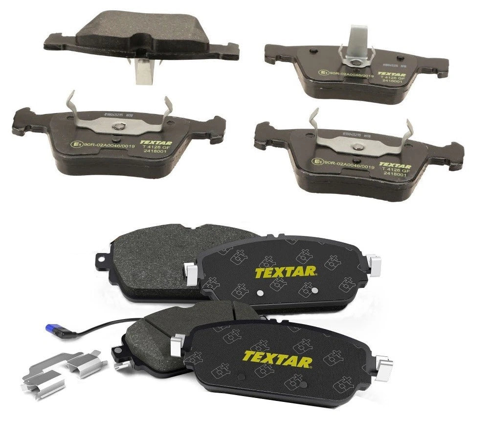 Set of 4 Textar Disc Brake Pads for MB W164 W251 V251 ML63 AMG R63 AMG (2006–2015)