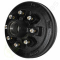 8 on 6.5" Boat Trailer Galvanized Hub L14125A L25580 Bearings for 7000 lbs Axle