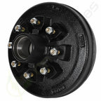 8 on 6.5" Boat Trailer Galvanized Hub L14125A L25580 Bearings for 7000 lbs Axle