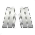 Chrome Pillar Post Covers 6pc Replacement for Dodge Neon (2000–2005)