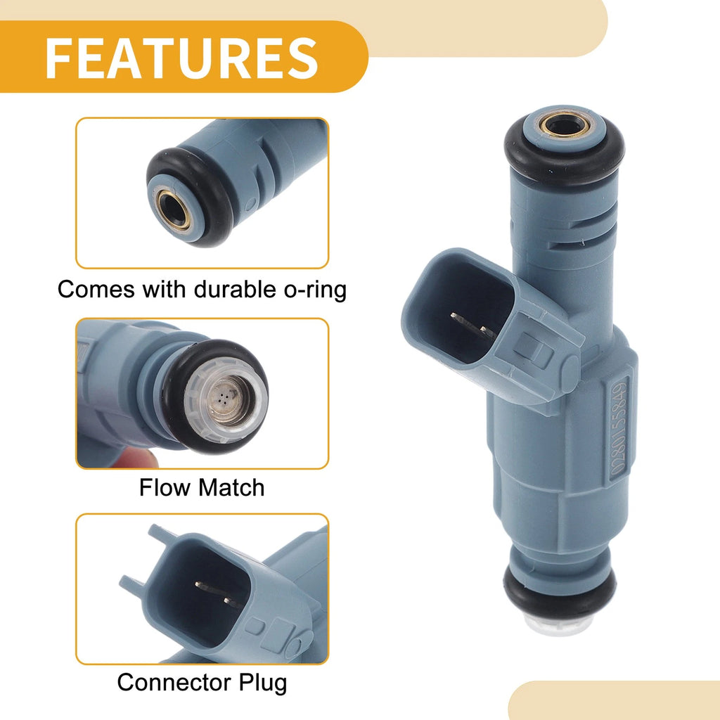 Fuel Injector No. 0280155849/82211149 for Dodge Ram 1500 (2002–2008)
