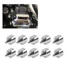 10X Head Bolt Cover Spike Caps for Harley Road King Dyna