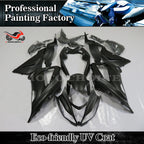 Matte Black ABS Bodywork Fairing Kit for Kawasaki Ninja ZX6R (2013–2018)
