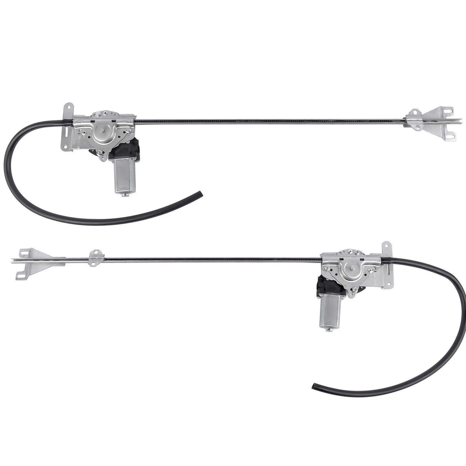 Set of 2 Power Window Regulators with Motor for Freightliner Argosy (1999-2011)
