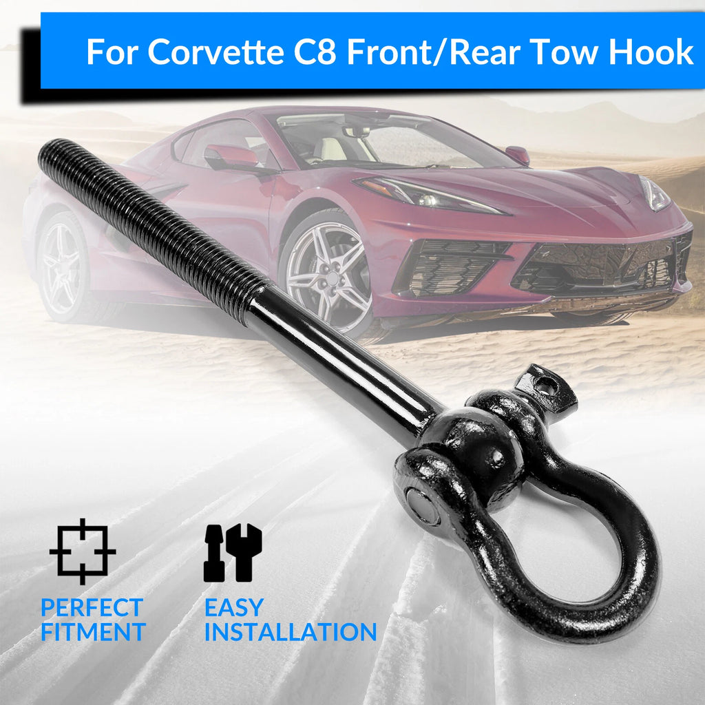 Tow Hook Bar for Chevrolet C8 Corvette (2020–2023)