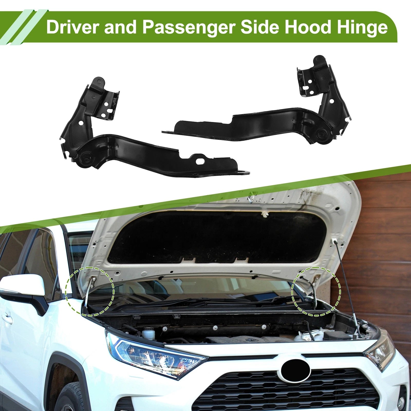 Hood Hinges for Toyota Camry (2018–2022) 1 Pair