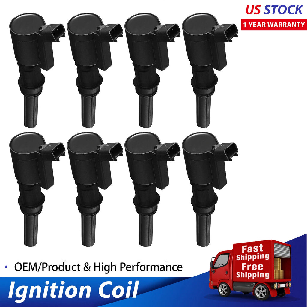 Heavy Duty Ignition Coils for Ford F-150 F-250 F-550 Lincoln 4.6L (1997–2003)