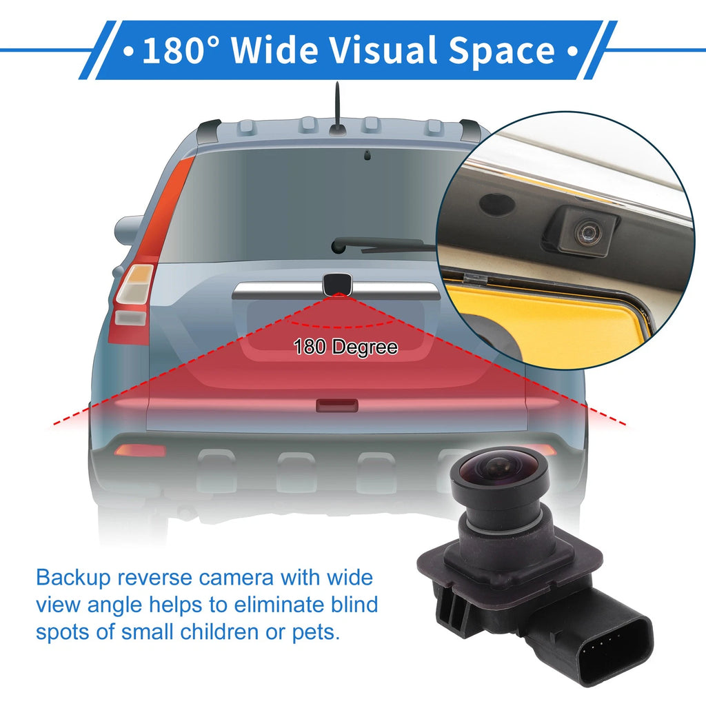 Rear View Camera for Ford Escape (2014–2016) 120-180 Degree
