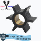 Water Pump Impeller for Mercury 3.9/4.5/7.5/9.8HP (Part Numbers: 47-89981, 47-65957, 18-3039)