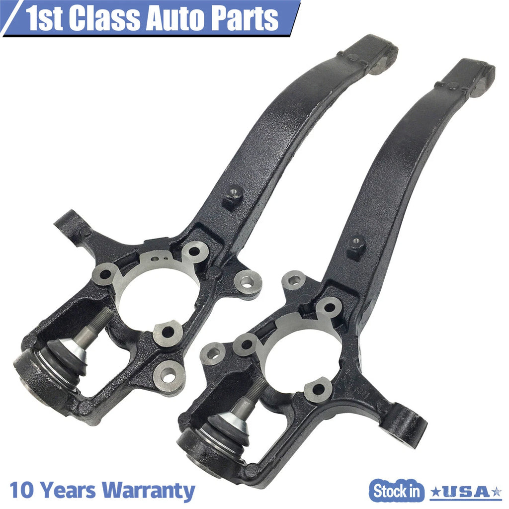 Set of 2 Steering Knuckles for Grand Cherokee Dodge Durango (698-009, 698-008)