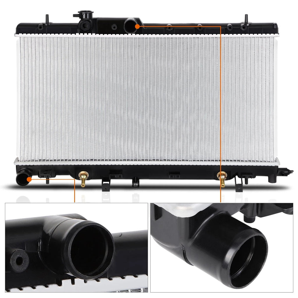 Aluminum 2-Row Radiator for Western Star 4900EX/4900FA/4900SA (2011–2012)