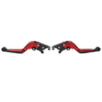 CNC Red Extendable Brake Clutch Levers for Suzuki GSXS125 GSXR150 (2017-2019)