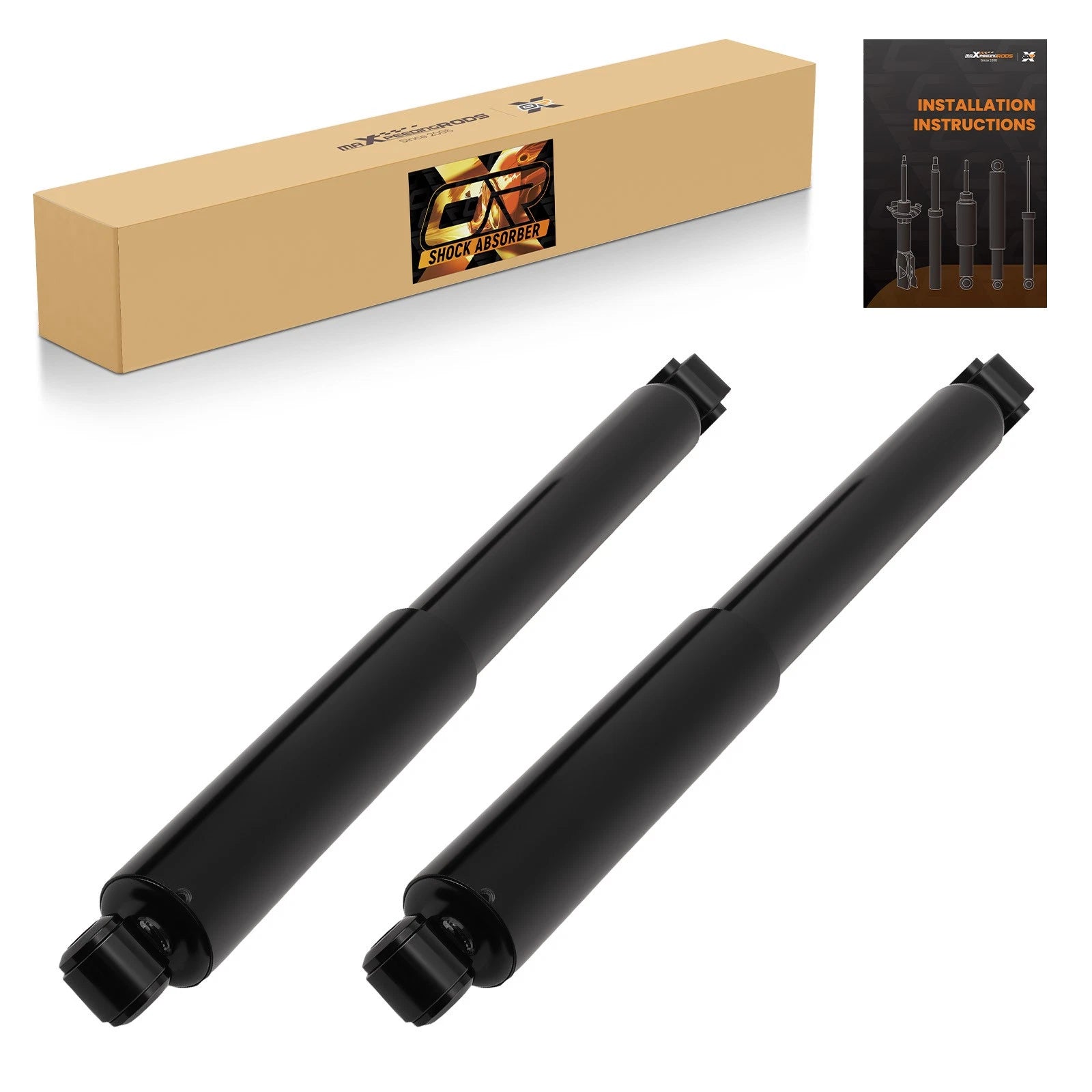 2X Rear Shocks Struts for Nissan Frontier (2005–2019) 2.4L 4.0L