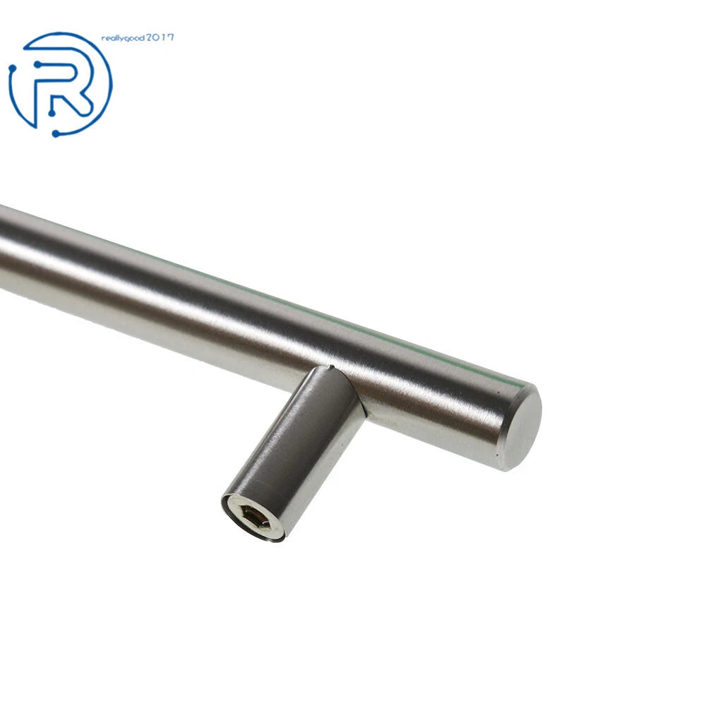 Set of 50 Stainless Steel T Bar Pulls for Kitchen Cabinets and Drawers