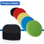 5 Pieces Sponge Polishing Waxing Buffing Pad Set for Auto Car