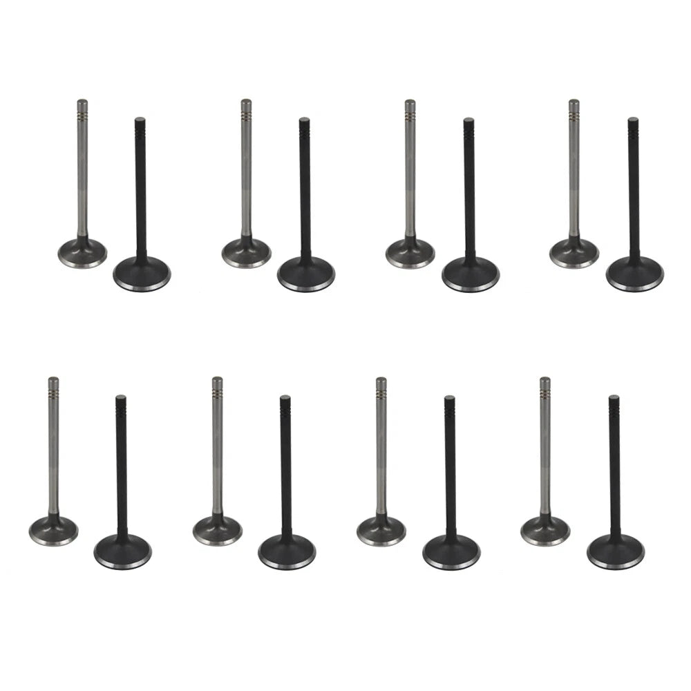 Set of 16 Engine Valves for GM Aura ECOTEC 2.0L 2.2L 2.4L