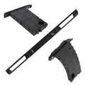 Set of 2 Black Dashboard Cup Holder Trim Panels for BMW E90 E91 E93 (2006–2013) 51459173463