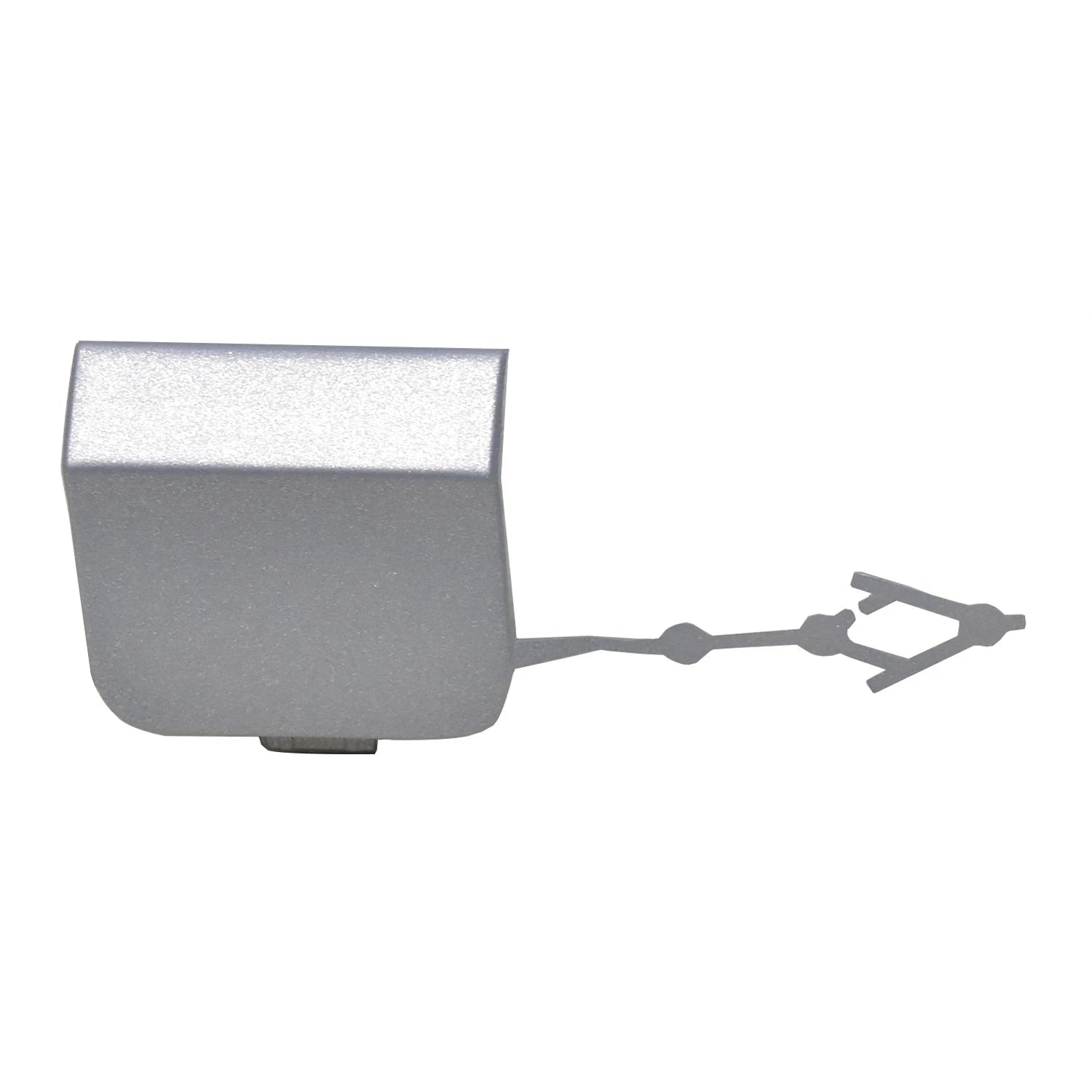 Replacement Gray Gloss/Painted Polypropylene Rear Tow Hook Cover