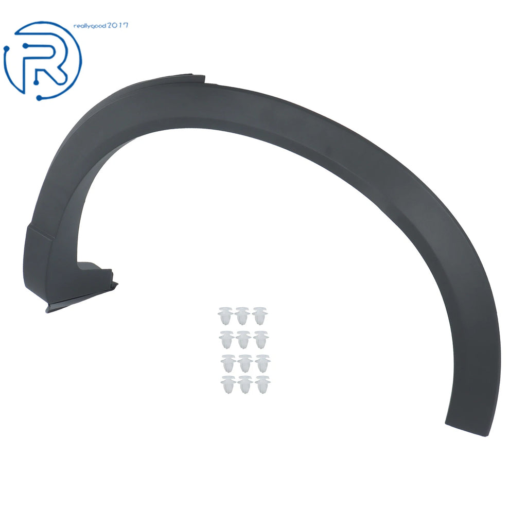Rear Left Wheel Lip Fender for Mazda CX-9 (2016–2023) Black Plastic