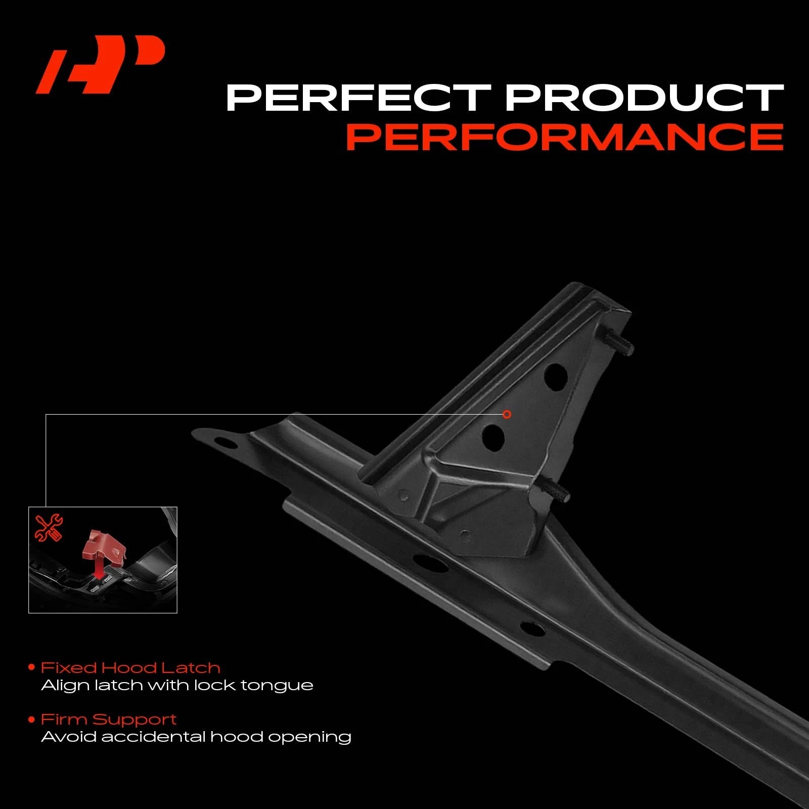Front Side Hood Latch Support Core for Toyota Tundra (2007-2013)