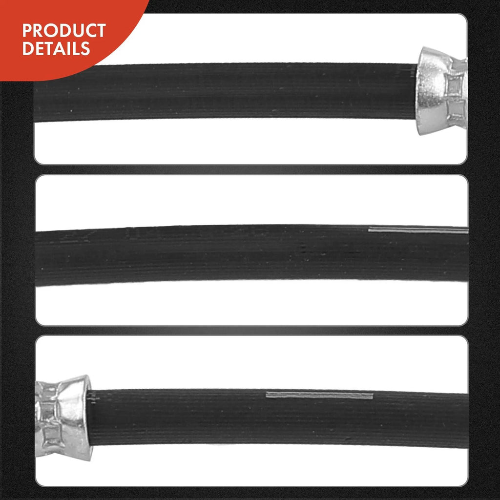 Rear Inner Brake Hydraulic Hose for Chevy Silverado 3500 HD (2011–2014)