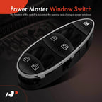 Front Left Power Window Switch for Mercedes-Benz E500 (2007-2009)