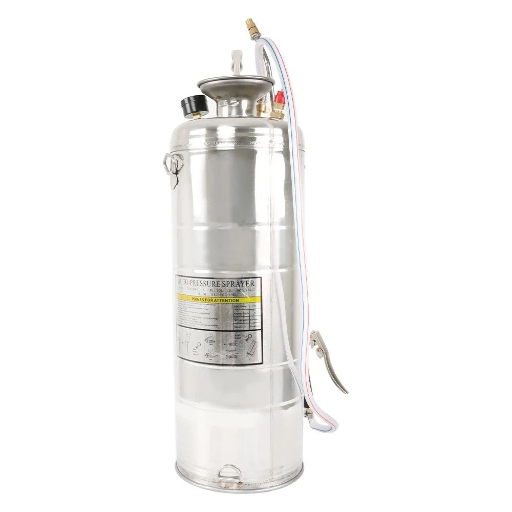 Stainless Steel Sprayer with Adjustable Nozzle for Various Applications