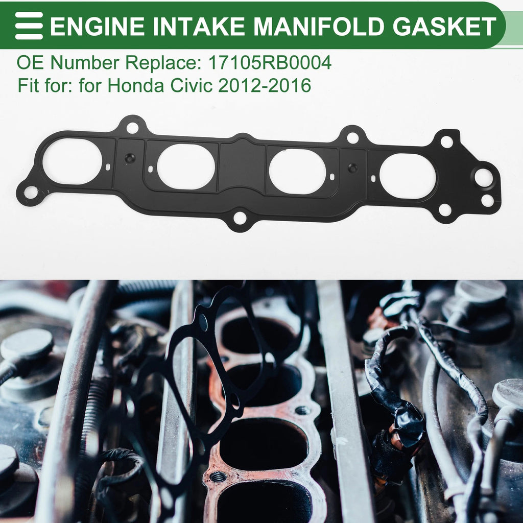 Engine Intake Manifold Gasket for Honda Civic (2012–2016) No. 17105RB0004