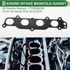 Engine Intake Manifold Gasket for Honda Civic (2012–2016) No. 17105RB0004