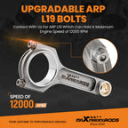I-Beam Connecting Rods for Subaru Legacy (EJ20, EJ22, EJ25) (1990-2004)