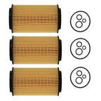 3PCS Oil Filters for Mercedes-Benz E-Class W212 W211 (2009–2018)