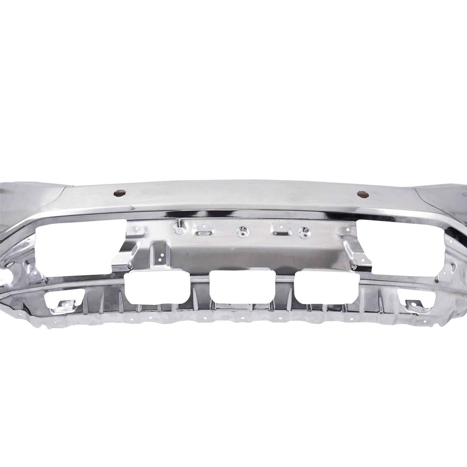 Chrome Front Bumper Face Bar with Sensor Holes for GMC Sierra 1500 (2016–2018)
