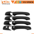 Set of 2 Door Handle Covers for Dodge Grand Caravan (2008–2020) Carbon Fiber