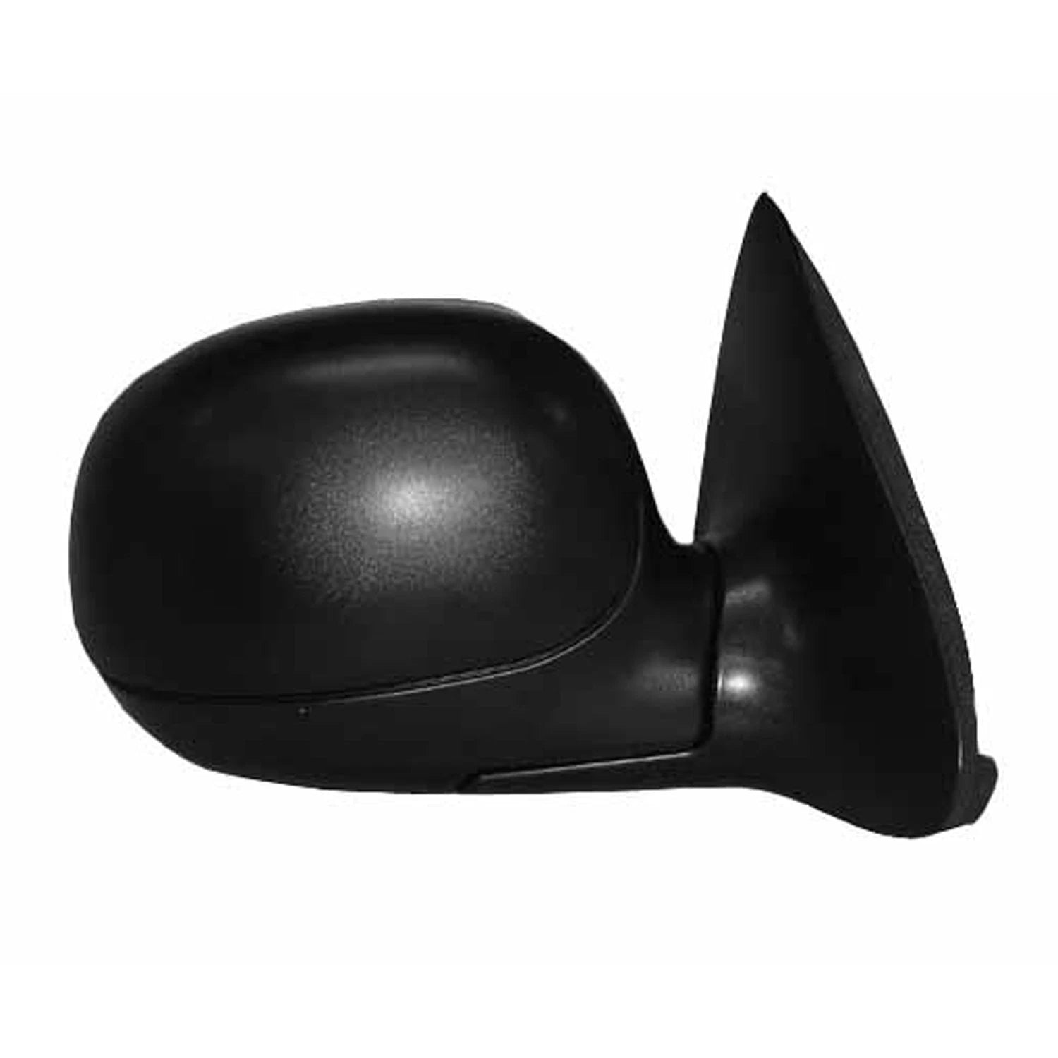 Replacement Ready to Paint Passenger Side Manual Door Mirror (See Fitment Chart)