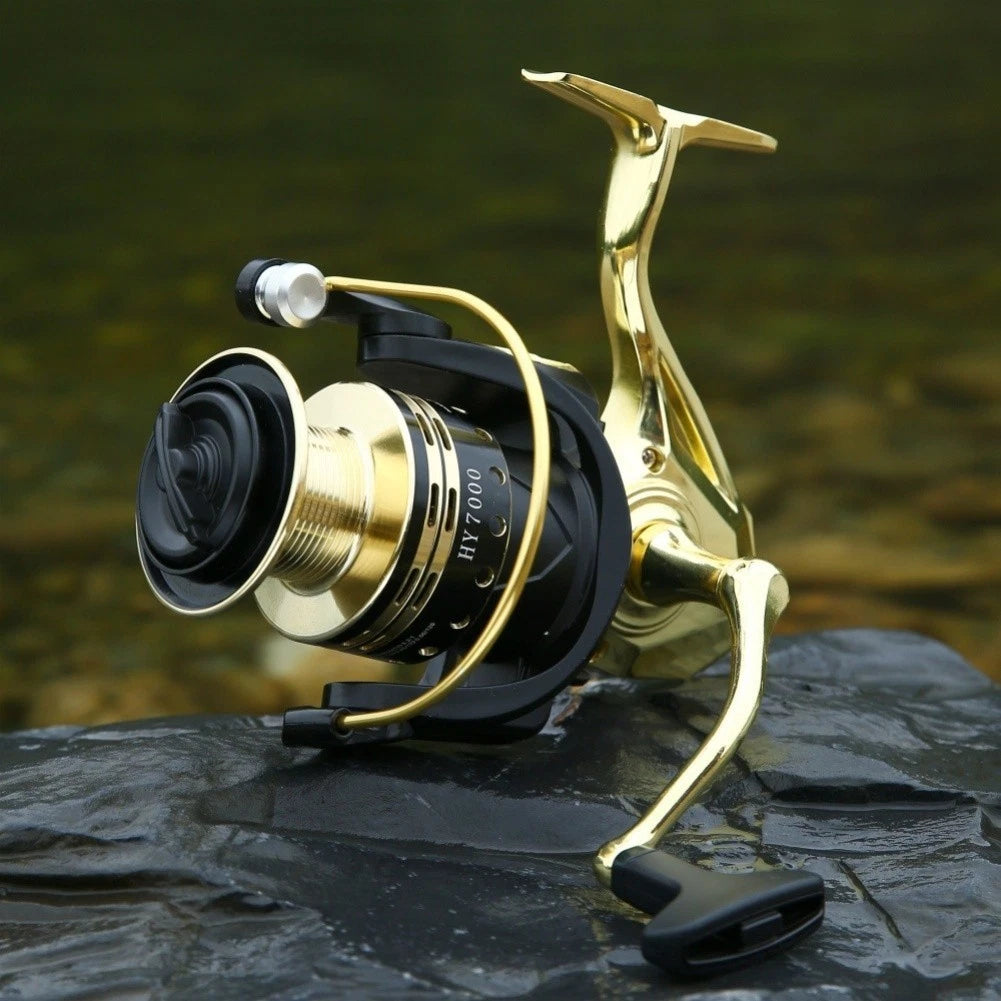 Full Metal Fixed Spool Reel for Saltwater Surf Casting and Boat Fishing
