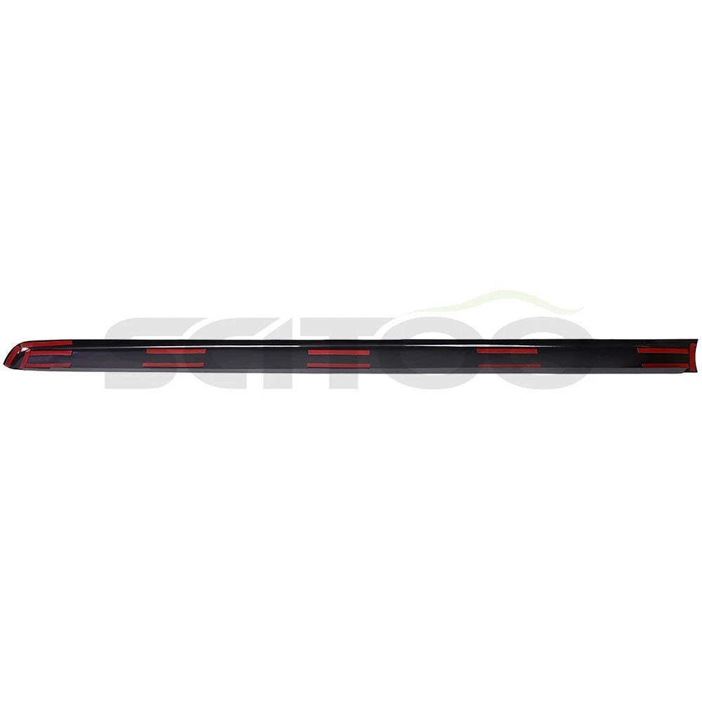 2X Bed Rail Caps for Chevrolet Silverado 1500 2500 HD (2001–2006) Black