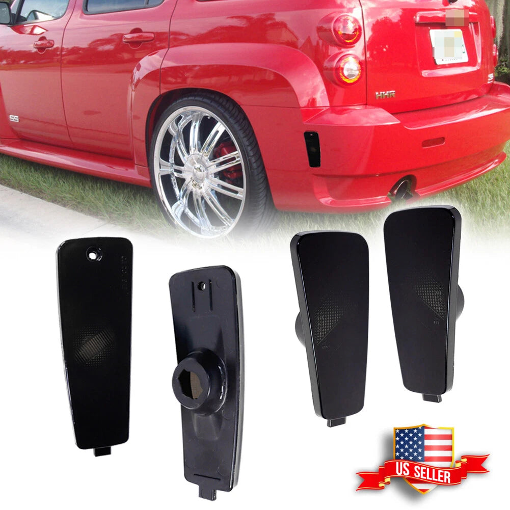 Set of 4 Smoke Lens Bumper Side Marker Lights for Chevrolet HHR (2006–2011)