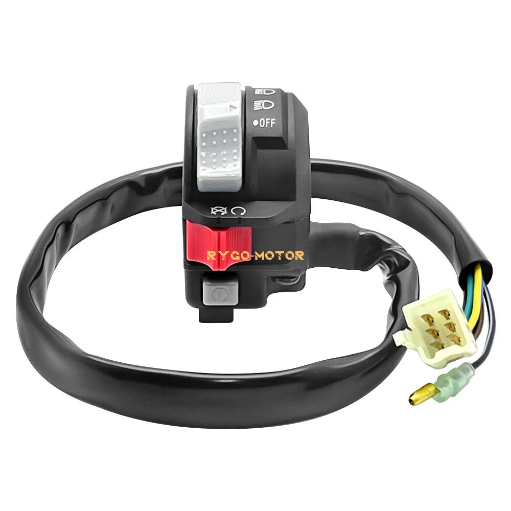 Left Handbar Start/Stop Headlight Switch for Yamaha Big Bear 350 (1995–1999)
