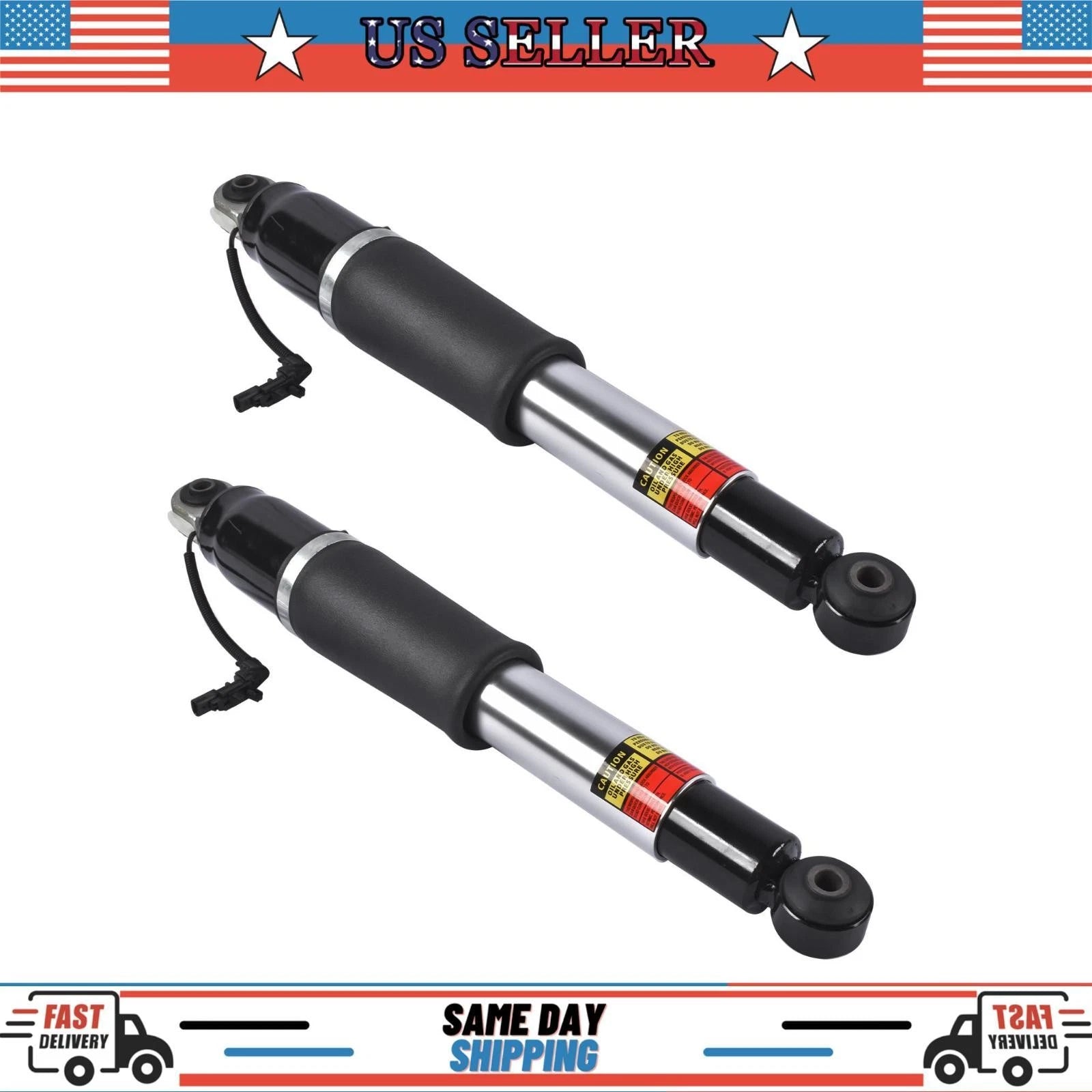 2X Rear Air Shock Absorbers for Cadillac Escalade Chevrolet Tahoe (2015–2019)