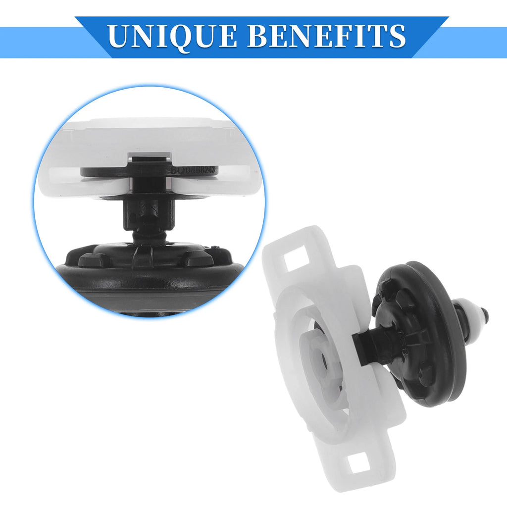 10X Door Panel Trim Clips for Audi A4 (2003–2009) - Base Bracket Retainer